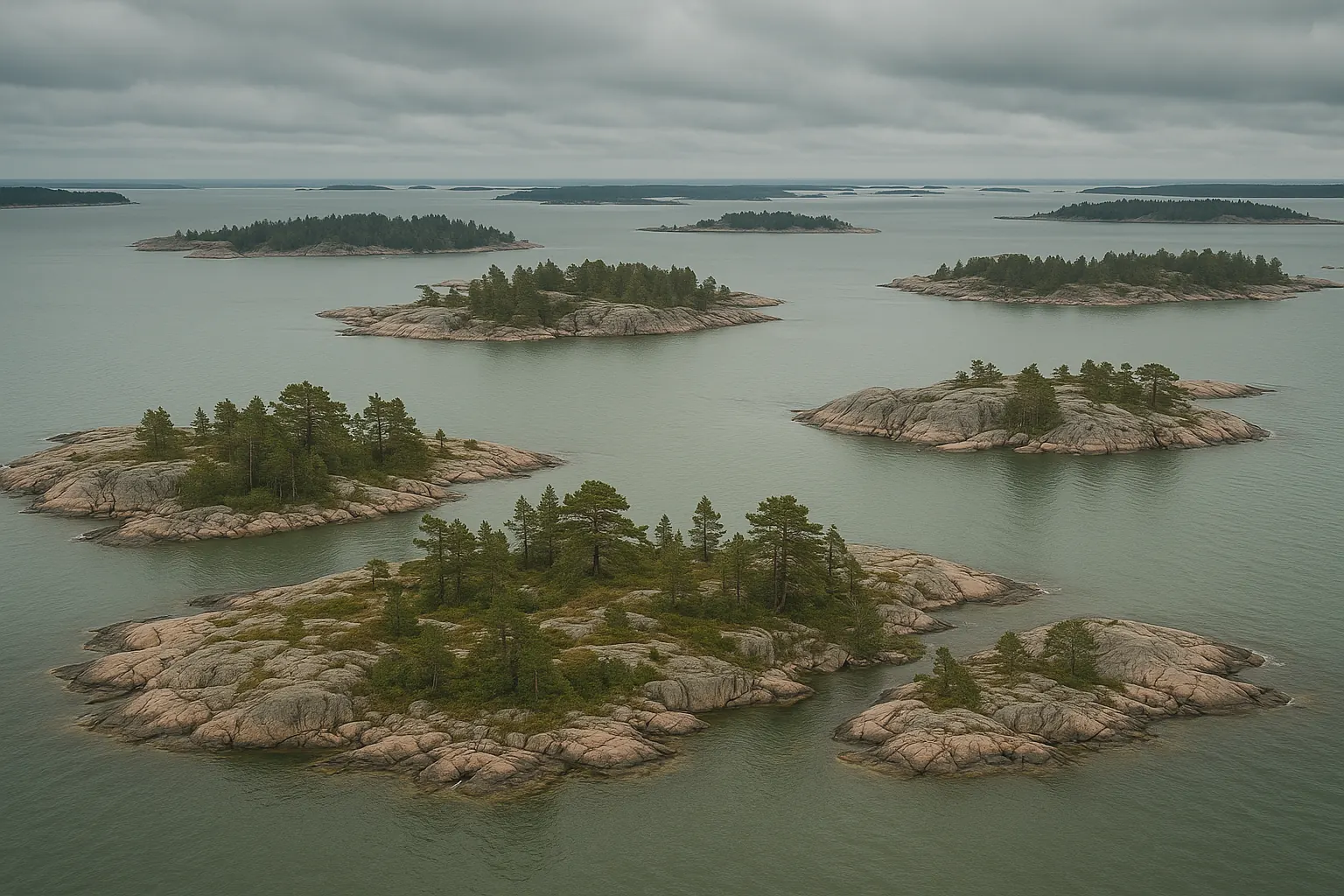 Suomalainen saaristo ilmasta